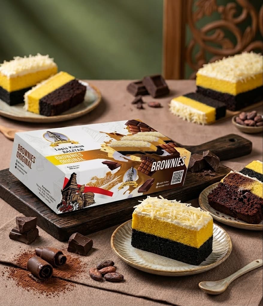 Lapis Kukus Brownies Original
