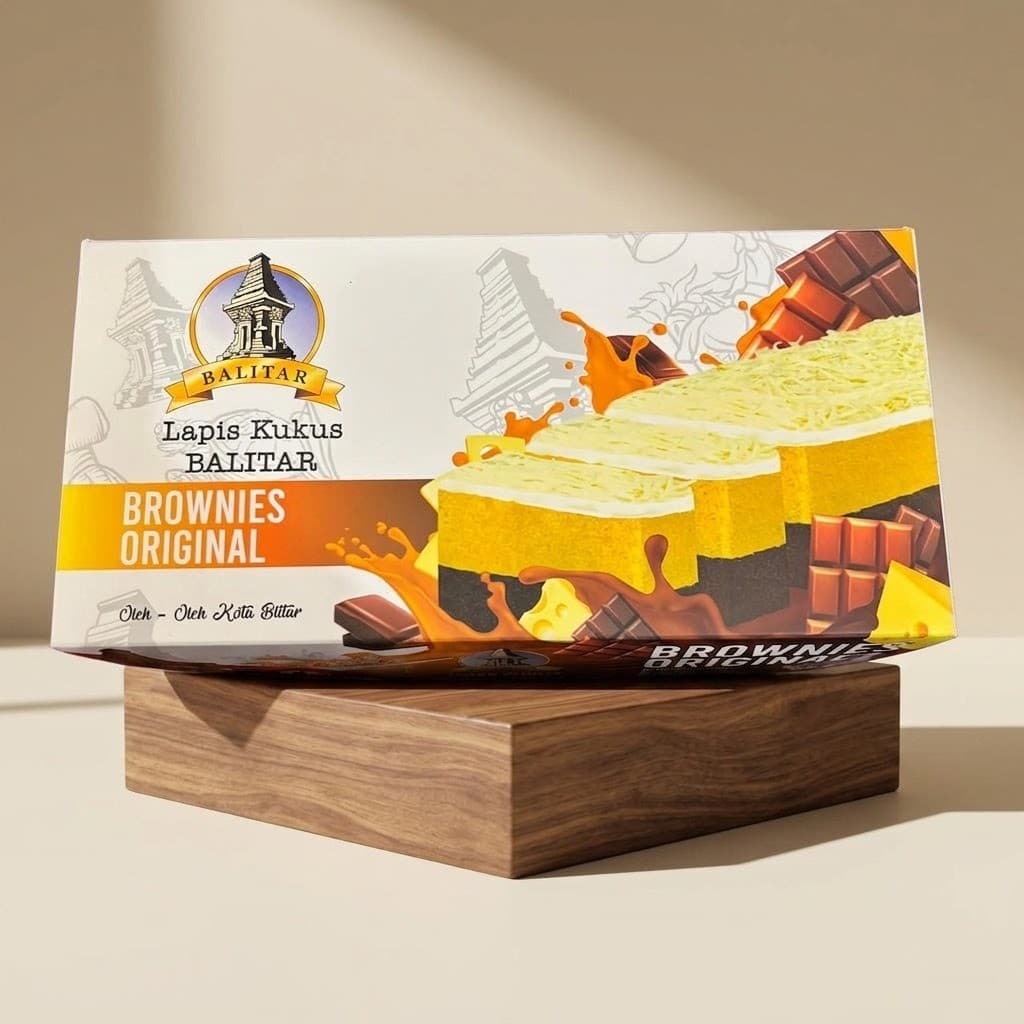 Lapis Kukus Brownies Original 2